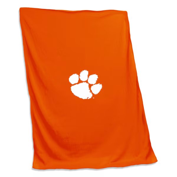 Clemson Sweatshirt Blanket, Logo Brands, Mfr#: 123-74